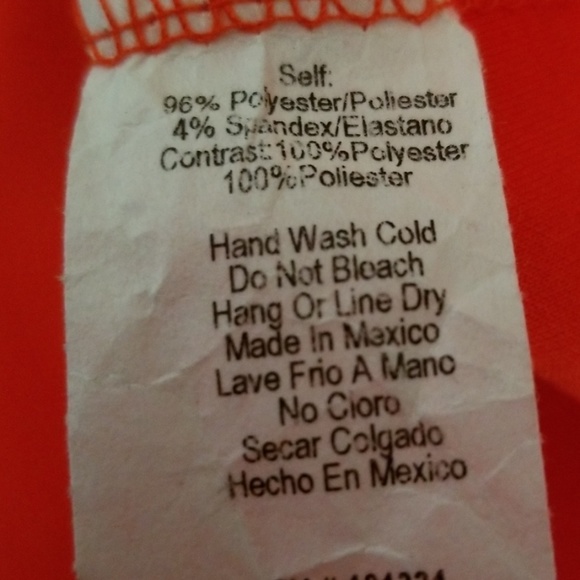 Charlotte Russe | Bodycon Dress | Orange - Picture 4 of 4